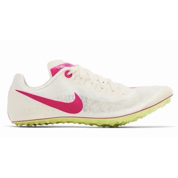 Nike Mens Ja Fly 4 Track & Field Sprinting Spikes White/Pink Size 14 DR2741-100 - Picture 1 of 6